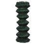 Grüner Maschendrahtzaun aus Stahl 1x15 m von vidaXL, Zaunpaneele - Ref: Foro24-140344, Preis: 58,58 €, Rabatt: %