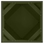 Jardinera 2 pcs Verde Oliva 50 x 50 x 50 cm Acero
