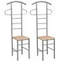 Galan metal night chairs 2 units by vidaXL, Gallants at night - Ref: Foro24-60651, Price: 87,51 €, Discount: %