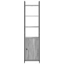 Estantería para libros Gris Sonoma 40 x 24 x 161 cm