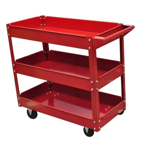 Carretilla De Herramienta De Taller 100Kg de vidaXL, Carretillas de carga - Ref: Foro24-140156, Precio: 93,39 €, Descuento: %