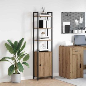 Estantería para libros Roble artesanal 40 x 24 x 161 cm en Librerías y estanterías | Comprar online en Foro24