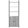 Estantería para libros Gris Sonoma 60 x 24 x 161 cm