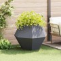 Jardinera Antracita 100 x 100 x 80 cm Acero en Maceteros y jardineras | Comprar online en Foro24