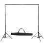 Backdrop support system photographic background 600x300 cm black by vidaXL, Money - Ref: Foro24-160061, Price: 97,50 €, Disco...