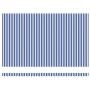 Toldo Retráctil with Azul y 4.5 x 3 m Tela y metal