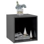 TV-Möbel 4 Stk. Sperrholz glänzend grau 37x35x37 cm von vidaXL, TV-Möbel - Ref: Foro24-805524, Preis: 51,63 €, Rabatt: %