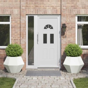 Jardinera 2 pcs 75 x 75 x 60 cm Acero