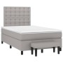 Boxspringbett mit hellgrauer Stoffmatratze 120x200 cm von vidaXL, Betten und Lattenroste - Ref: Foro24-3136901, Preis: 435,72...