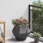 Jardinera 2 pcs Negro 50 x 50 x 40 cm Acero en Maceteros y jardineras | Comprar online en Foro24
