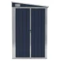 Cobertizo de jardín de pared acero galvanizado 118x194x178 cm de vidaXL, Cobertizos - Ref: Foro24-316223, Precio: 167,11 €, D...