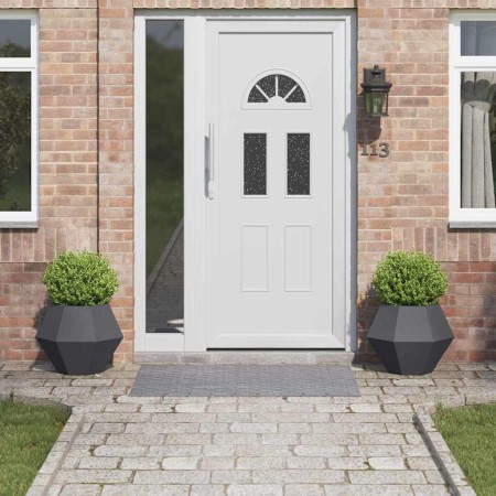 Jardinera 2 pcs Antracita 50 x 50 x 40 cm Acero en Maceteros y jardineras | Comprar online en Foro24