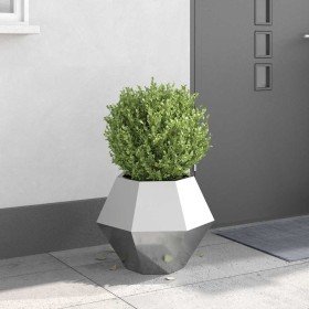 Jardinera Plateado 50 x 50 x 40 cm Acero Galvanizado en Maceteros y jardineras | Comprar online en Foro24