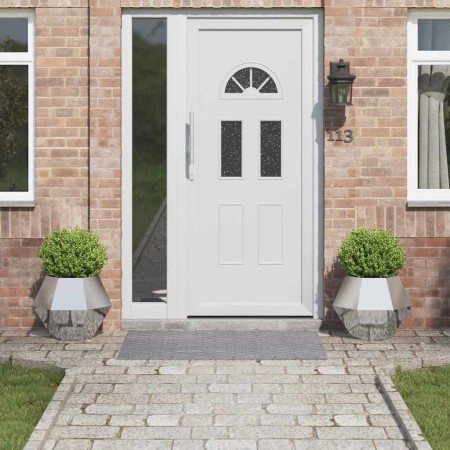 Jardinera 2 pcs Plateado 50 x 50 x 40 cm Acero Galvanizado