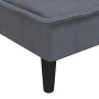 L-shaped sofa bed dark gray velvet 255x140x70 cm by vidaXL, Sofas - Ref: Foro24-3157261, Price: 424,52 €, Discount: %