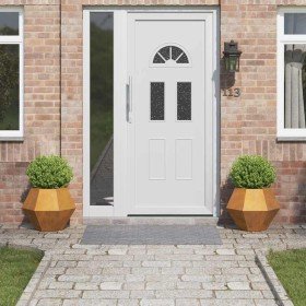 Jardinera 2 pcs Oxidado 50 x 50 x 40 cm Acero autopatinable en Maceteros y jardineras | Comprar online en Foro24