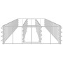Arriate de gaviones de acero galvanizado 180x30x10 cm