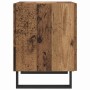 Armario de Noche con cajón 2 pcs Madera vieja 40 x 35 x 47.5 cm