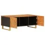 Solid black mango wood coffee table brown 100x54x40 cm by vidaXL, Coffee table - Ref: Foro24-356795, Price: 96,91 €, Discount: %