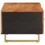 Solid black mango wood coffee table brown 100x54x40 cm by vidaXL, Coffee table - Ref: Foro24-356795, Price: 96,91 €, Discount: %