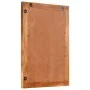 Bathroom mirror solid brown mango wood and glass 50x70x3 cm by vidaXL, Mirrors - Ref: Foro24-356814, Price: 47,58 €, Discount: %