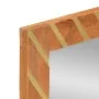 Bathroom mirror solid brown mango wood and glass 50x70x3 cm by vidaXL, Mirrors - Ref: Foro24-356814, Price: 47,58 €, Discount: %
