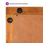 Espejo de baño madera maciza mango marrón y cristal 50x70x3 cm de vidaXL, Espejos - Ref: Foro24-356814, Precio: 56,37 €, Desc...