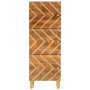 Hohes Sideboard aus Massivholz, braun und schwarz, Mango, 40 x 33,5 x 110 cm von vidaXL, Sideboards - Ref: Foro24-356812, Pre...
