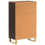 Solid wood sideboard brown and black mango 60x33.5x100 cm by vidaXL, Sideboards - Ref: Foro24-356813, Price: 149,13 €, Discou...
