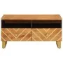 Mesa de centro madera maciza mango negro y marrón 80x54x40 cm de vidaXL, Mesas de centro - Ref: Foro24-356796, Precio: 97,83 ...