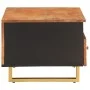 Mesa de centro madera maciza mango negro y marrón 80x54x40 cm de vidaXL, Mesas de centro - Ref: Foro24-356796, Precio: 97,83 ...