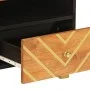 Mesa de centro madera maciza mango negro y marrón 80x54x40 cm de vidaXL, Mesas de centro - Ref: Foro24-356796, Precio: 97,83 ...