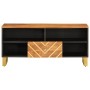 TV-Schrank aus massivem Mangoholz, braun und schwarz, 100 x 33,5 x 46 cm von vidaXL, TV-Möbel - Ref: Foro24-356799, Preis: 68...