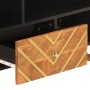 TV-Schrank aus massivem Mangoholz, braun und schwarz, 100 x 33,5 x 46 cm von vidaXL, TV-Möbel - Ref: Foro24-356799, Preis: 68...