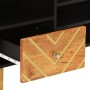 TV-Schrank aus massivem Mangoholz, braun und schwarz, 100 x 33,5 x 46 cm von vidaXL, TV-Möbel - Ref: Foro24-356801, Preis: 80...