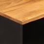 TV-Schrank aus massivem Mangoholz, braun und schwarz, 100 x 33,5 x 46 cm von vidaXL, TV-Möbel - Ref: Foro24-356801, Preis: 80...