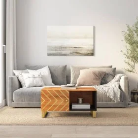 Solid black mango wood coffee table brown 80x50x40 cm by vidaXL, Coffee table - Ref: Foro24-356787, Price: 72,21 €, Discount: %