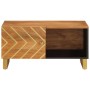 Solid black mango wood coffee table brown 80x50x40 cm by vidaXL, Coffee table - Ref: Foro24-356787, Price: 72,88 €, Discount: %