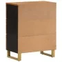 Solid mango wood auxiliary furniture in brown/black, 60x33.5x75 cm by vidaXL, Sideboards - Ref: Foro24-356786, Price: 149,59 ...