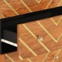 Mueble auxiliar madera maciza mango marrón/negro 60x33,5x75 cm de vidaXL, Aparadores - Ref: Foro24-356786, Precio: 152,27 €, ...