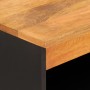 Mueble auxiliar madera maciza mango marrón/negro 60x33,5x75 cm de vidaXL, Aparadores - Ref: Foro24-356808, Precio: 109,67 €