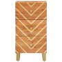 Hilfsmöbel aus massivem Mangoholz, braun/schwarz, 40x33,5x75 cm von vidaXL, Sideboards - Ref: Foro24-356806, Preis: 71,64 €, ...