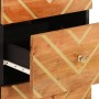 Hilfsmöbel aus massivem Mangoholz, braun/schwarz, 40x33,5x75 cm von vidaXL, Sideboards - Ref: Foro24-356806, Preis: 71,64 €, ...