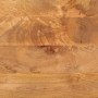 Mueble auxiliar madera maciza mango marrón/negro 40x33,5x75 cm de vidaXL, Aparadores - Ref: Foro24-356806, Precio: 71,60 €