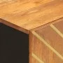 Solid mango wood bathroom sink cabinet in brown and black by vidaXL, bathroom vanities - Ref: Foro24-356802, Price: 95,71 €, ...