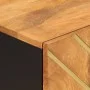 Auxiliary furniture solid mango wood brown/black 40x33.5x75 cm by vidaXL, Sideboards - Ref: Foro24-356807, Price: 89,64 €, Di...