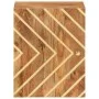 Mueble de baño de pared madera maciza mango marrón y negro de vidaXL, Tocadores de baño - Ref: Foro24-356803, Precio: 45,96 €...