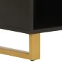Hilfsmöbel aus massivem Mangoholz, braun/schwarz, 80x33,5x75 cm von vidaXL, Sideboards - Ref: Foro24-356810, Preis: 130,43 €,...
