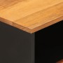 Solid mango wood nightstand brown and black 50x33x60 c by vidaXL, Nightstands - Ref: Foro24-356793, Price: 64,60 €, Discount: %