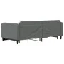 Sofá cama nido con cajones tela gris oscuro 100x200 cm de vidaXL, Camas y somieres - Ref: Foro24-3196858, Precio: 299,56 €, D...